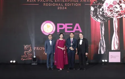 PEA wins Inspirational Brand Award at Asia Pacific Enterprise Awards 2024